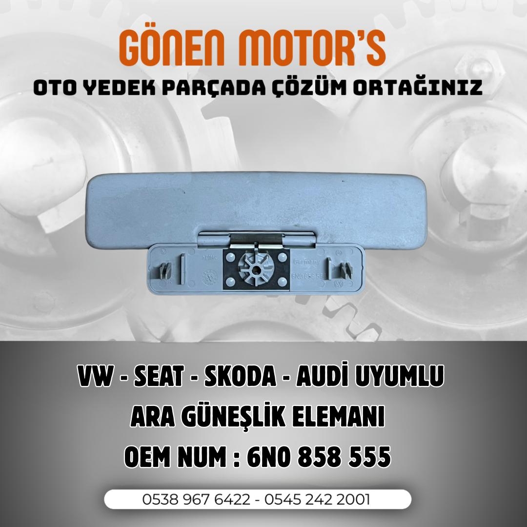 083 - 6Q0 858 555 Orta Güneşlik | VW Polo – Seat – Skoda Uyumlu